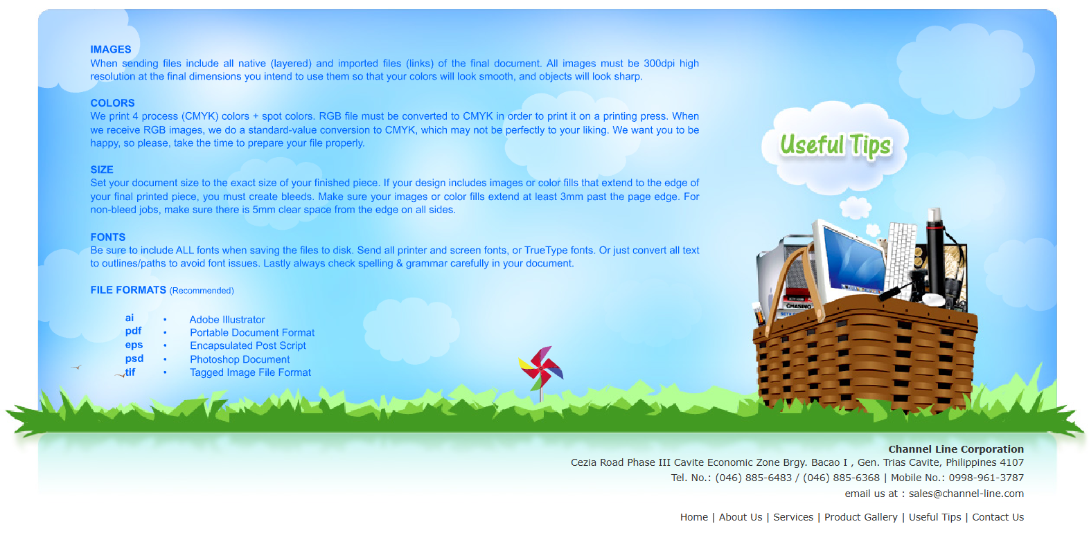 Useful Tips for preparing print files